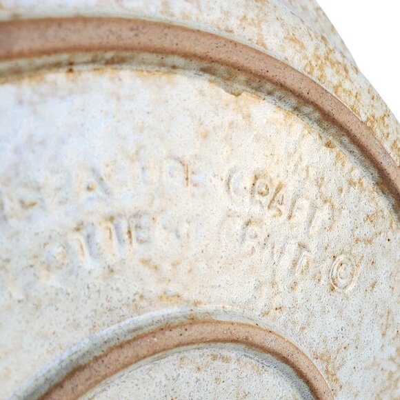 Treasure Craft Vintage Ceramic Stoneware Apple Pie Baking Bowl Country Kitchen - Picture 5 of 8